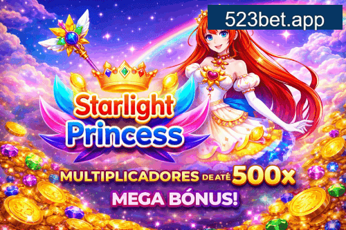 Starlight Princess - Slot game com multiplicadores na 523BET